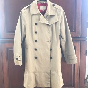 Banana Republic belted trench coat